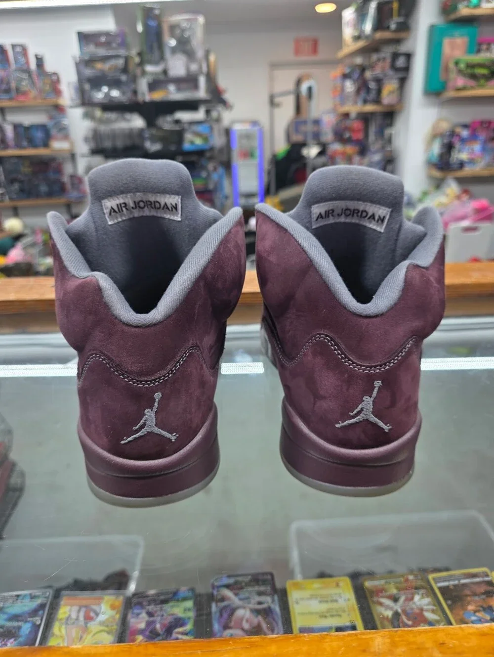 Nike Air Jordan 5 Retro SE Deep Burgundy Graphite Suede DZ4131-600 Men's 11.5